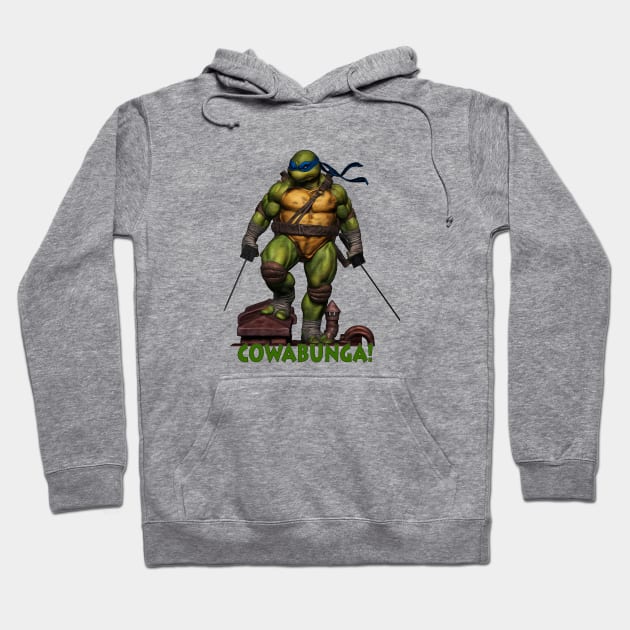 cowabunga Hoodie by arxitrav